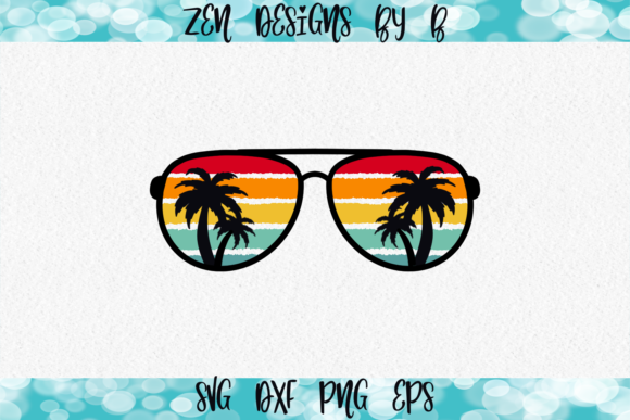 Retro Aviator Sunset Embroidery Review
