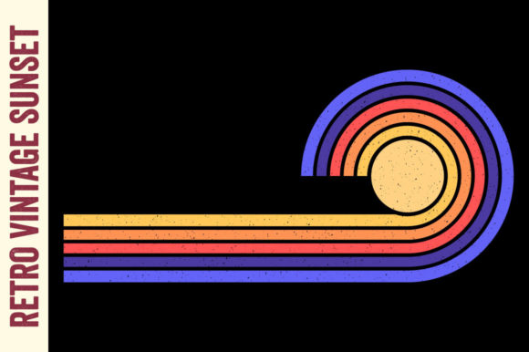 Retro Vintage Sunset Beach Ocean Wave Review