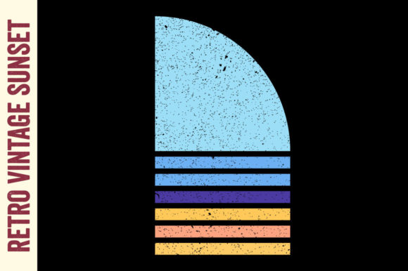 Retro Vintage Sunset Beach Surf, Wave Review