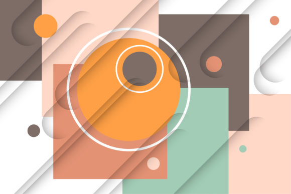 Reviewing Retro Circle Square Background Horizonta